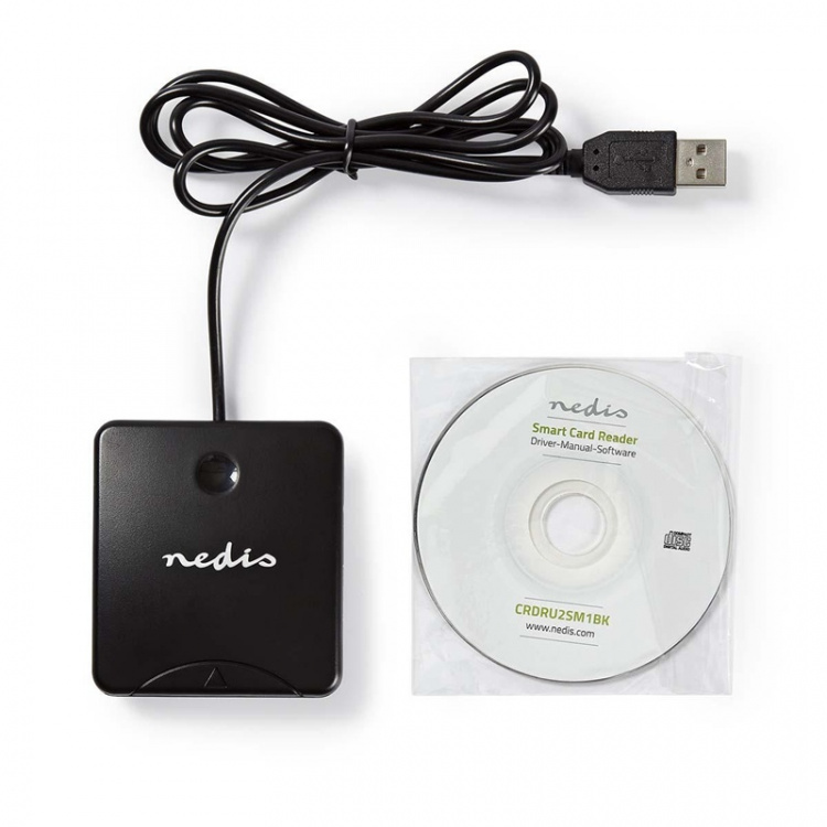 Nedis Kortläsare | Smart Card (ID) | USB 2.0 Nedis Kortläsare | Smart Card (ID) | USB 2.0