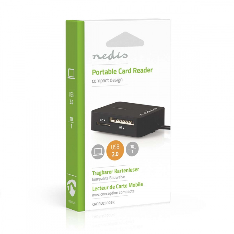 Nedis Kortläsare | All-in-One | USB 2.0 Nedis Kortläsare | All-in-One | USB 2.0
