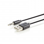 Nedis PC-högtalare | 2.0 | 18 W | 3.5 mm Hane | USB ström | Volymkontroll | Anslutningsutgång