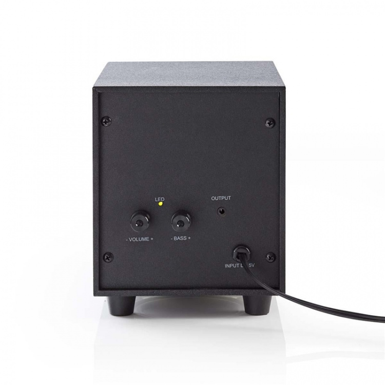 Nedis PC-högtalare | 2.1 | 33 W | 3.5 mm Hane | USB ström | Volymkontroll Nedis PC-högtalare | 2.1 | 33 W | 3.5 mm Hane | USB ström | Volymkontroll