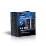 Nedis Gaming högtalare | Högtalarkanaler: 2.0 | USB ström | 3.5 mm Hane | 18 W | Utan Belysning | Volymkontroll | Audio / video / dataanslutningar utgång: 1x 3.5 mm Audio Out
