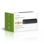 Nätverksswitch | 5 portar | 1 Gbit/s | LED-indikeringslampor