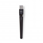 Nedis Nätverks dongle | Wi-Fi | AC600 | 2.4/5 GHz (Dual Band) | USB2.0 | Wi-Fi hastighet total: 600 Mbps | Windows 10 / Windows 7 / Windows 8