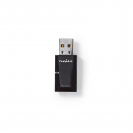 Trådlös USB-Adapter N300 2.4 GHz Wi-Fi Svart