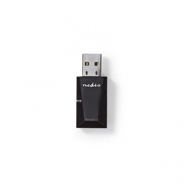 Trådlös USB-Adapter N300 2.4 GHz Wi-Fi Svart