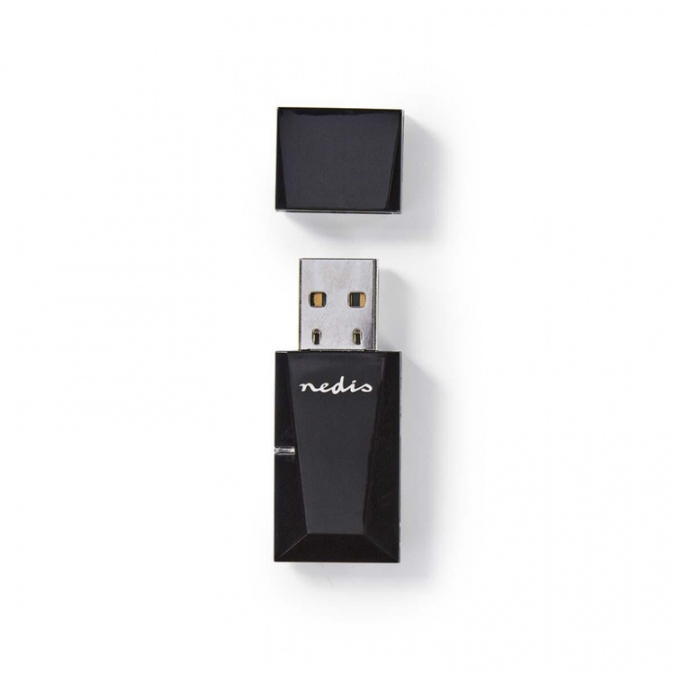 Trådlös USB-Adapter N300 2.4 GHz Wi-Fi Svart