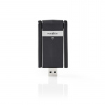 Nedis Nätverks dongle | Wi-Fi | AC1200 | 2.4/5 GHz (Dual Band) | USB3.0 | Wi-Fi hastighet total: 1200 Mbps | Windows 10 / Windows 7 / Windows 8