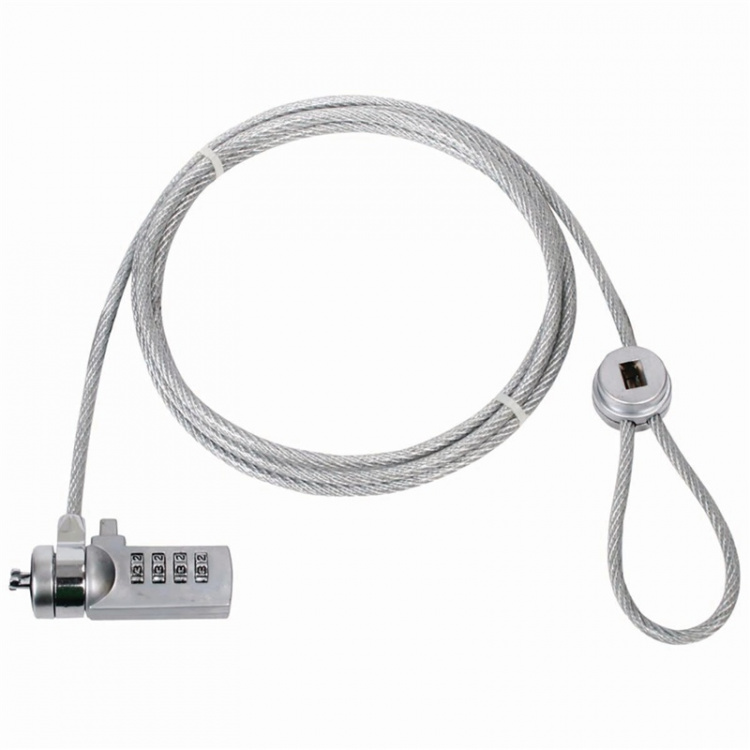 Nedis Notebook Lås | Låstyp: Siffra | 1.80 m | Zinc Alloy Nedis Notebook Lås | Låstyp: Siffra | 1.80 m | Zinc Alloy