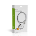 Nedis Notebook Lås | Låstyp: Siffra | 1.80 m | Zinc Alloy Nedis Notebook Lås | Låstyp: Siffra | 1.80 m | Zinc Alloy