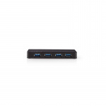 Nedis USB-hubb | USB-A Male | 4x USB A Female | 4-Port port(s) | USB 3.2 Gen 1 | Strömadapter / USB ström | 4x USB