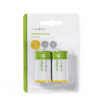 Nedis Alkaliskt batteri C | 1.5 V DC | 2-Pack