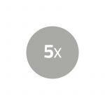 Nedis Lithium knappcellsbatteri CR2032 | 3 V DC | 5-Pack