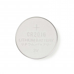 Nedis Lithium knappcellsbatteri CR2016 | 3 V DC | 5-Pack Nedis Lithium knappcellsbatteri CR2016 | 3 V DC | 5-Pack