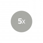 Nedis Lithium knappcellsbatteri CR2025 | 3 V DC | 5-Pack
