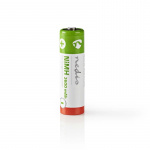 Nedis Laddningsbara Ni-MH-batteri AA | 1.2 V DC | 2600 mAh | 4-Pack Nedis Laddningsbara Ni-MH-batteri AA | 1.2 V DC | 2600 mAh | 4-Pack