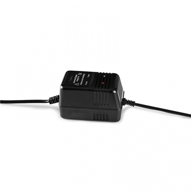 Nedis Blybatteri Laddare | 2.3 / 6.9 / 13.8 V DC | 0.6 A | Underhållsladdning | Euro / Typ C (CEE 7/16) | Batteriklämmor | Batteritypsenergi: AGM / Bly-syra / Gel / SLA / VRLA | Svart Nedis Blybatteri Laddare | 2.3 / 6.9 / 13.8 V DC | 0.6 A | Underhållsladdning | Euro / Typ C (CEE 7/16) | Batteriklämmor | Batteritypsenergi: AGM / Bly-syra / Gel / SLA / VRLA | Svart