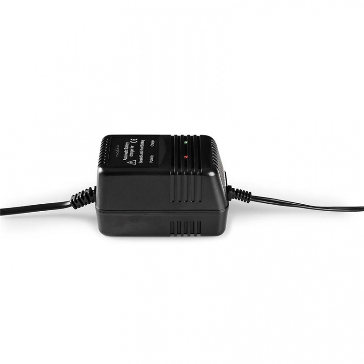 Nedis Blybatteri Laddare | 2.3 / 6.9 / 13.8 V DC | 0.6 A | Underhållsladdning | Euro / Typ C (CEE 7/16) | Batteriklämmor | Batteritypsenergi: AGM / Bly-syra / Gel / SLA / VRLA | Svart Nedis Blybatteri Laddare | 2.3 / 6.9 / 13.8 V DC | 0.6 A | Underhållsladdning | Euro / Typ C (CEE 7/16) | Batteriklämmor | Batteritypsenergi: AGM / Bly-syra / Gel / SLA / VRLA | Svart