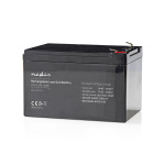 Nedis Uppladdningsbart blybatteri | Bly-syra | Uppladdningsbara | 12 V | 12000 mAh Nedis Uppladdningsbart blybatteri | Bly-syra | Uppladdningsbara | 12 V | 12000 mAh