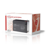 Nedis Uppladdningsbart blybatteri | Bly-syra | Uppladdningsbara | 12 V | 12000 mAh Nedis Uppladdningsbart blybatteri | Bly-syra | Uppladdningsbara | 12 V | 12000 mAh