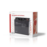 Nedis Uppladdningsbart blybatteri | Bly-syra | Uppladdningsbara | 12 V | 17000 mAh Nedis Uppladdningsbart blybatteri | Bly-syra | Uppladdningsbara | 12 V | 17000 mAh