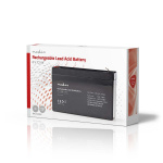 Nedis Uppladdningsbart blybatteri | Bly-syra | Uppladdningsbara | 6 V | 7200 mAh