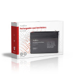 Nedis Uppladdningsbart blybatteri | Bly-syra | Uppladdningsbara | 6 V | 7200 mAh