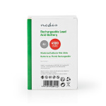 Nedis Uppladdningsbart blybatteri | Bly-syra | Uppladdningsbara | 6 V | 4500 mAh Nedis Uppladdningsbart blybatteri | Bly-syra | Uppladdningsbara | 6 V | 4500 mAh