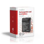 Nedis Uppladdningsbart blybatteri | Bly-syra | Uppladdningsbara | 6 V | 4500 mAh Nedis Uppladdningsbart blybatteri | Bly-syra | Uppladdningsbara | 6 V | 4500 mAh