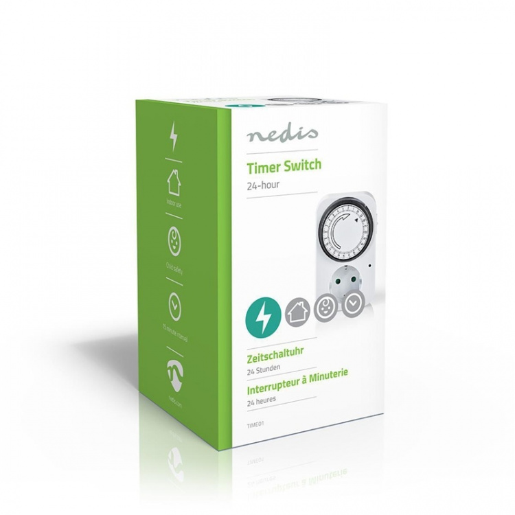 Timer | Analog | Inomhus | 3 500 W