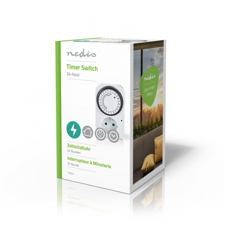 Timer | Analog | Inomhus | 3 500 W