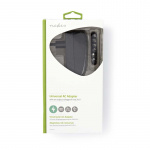 Nedis Universal nätadapter | 24 W | 9 - 24 V DC | 1.80 m | 1.0 A - 1.5 A A | 6 plug(s) | Svart