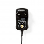 Nedis Universal nätadapter | 7.20 W | 3 - 12 V DC | 1.80 m | 1.0 A A | 6 plug(s) | Svart Nedis Universal nätadapter | 7.20 W | 3 - 12 V DC | 1.80 m | 1.0 A A | 6 plug(s) | Svart