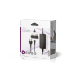 Nedis Universal nätadapter | 27 W | 3 - 12 V DC | 3.60 m | 2.25 A A | 6 plug(s) | Svart