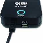 Nedis Universal DC Power Adapter | Biladapter | 150 W | Inspänning: 12 V DC | 12 V DC | Maximal utgångsström per port: 4.0 A | Svart