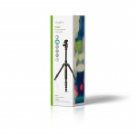 Nedis Stativ | Maximal lastkapacitet: 3.0 kg | Minsta arbetshöjd: 17.5 cm | Maximal arbetshöjd: 145.0 cm | 3 Segment | Bollhuvud | Resväska ingår | Vändbar mittsektion | ABS / Aluminium | Svart Nedis Stativ | Maximal lastkapacitet: 3.0 kg | Minsta arbetshöjd: 17.5 cm | Maximal arbetshöjd: 145.0 cm | 3 Segment | Bollhuvud | Resväska ingår | Vändbar mittsektion | ABS / Aluminium | Svart