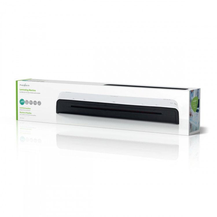 Nedis Laminator | Varmt kallt | A3 | 300 mm/min | Strömadapter | Vit Nedis Laminator | Varmt kallt | A3 | 300 mm/min | Strömadapter | Vit