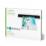 Nedis Lamineringsfilm | A3 | Tjocklek: 100 µm | Packad per: 100 st. | Plast | Transparent Nedis Lamineringsfilm | A3 | Tjocklek: 100 µm | Packad per: 100 st. | Plast | Transparent