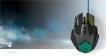 Nedis Gaming Mus | Trådbundet | 800 / 1200 / 1600 / 2400 dpi | Justerbar DPI | Antal knappar: 7 | Högerhänt | 1.50 m | LED