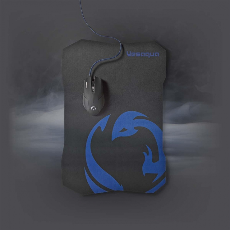 Nedis Gaming Mus och musmatte Set | Trådbundet | 800 / 1200 / 1600 dpi | Justerbar DPI | Antal knappar: 6 | Högerhänt | 1.50 m | Normal Belysning