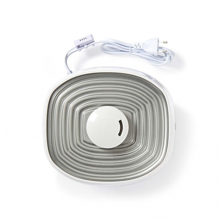 Nedis Luftfuktare | 110 W | Med sval och varm dimma | 5.5 l | Hygrometer | Timer | Lämplig för miljöer upp till: 50 m² | Grå / Vit