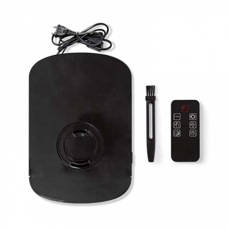 Nedis Luftfuktare | 30 W | Med Cool Mist | 6 l | Hygrometer | Timer | Lämplig för miljöer upp till: 50 m² | Fjärrkontroll | Svart