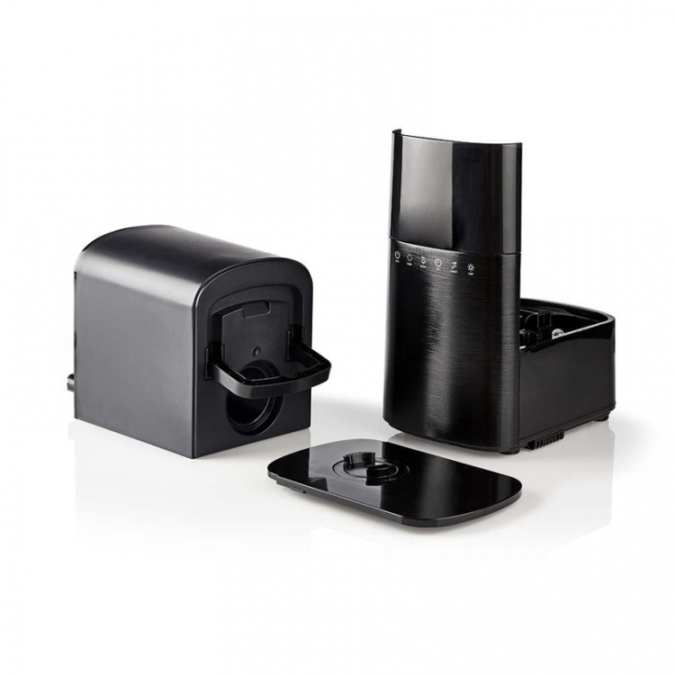 Nedis Luftfuktare | 30 W | Med Cool Mist | 6 l | Hygrometer | Timer | Lämplig för miljöer upp till: 50 m² | Fjärrkontroll | Svart