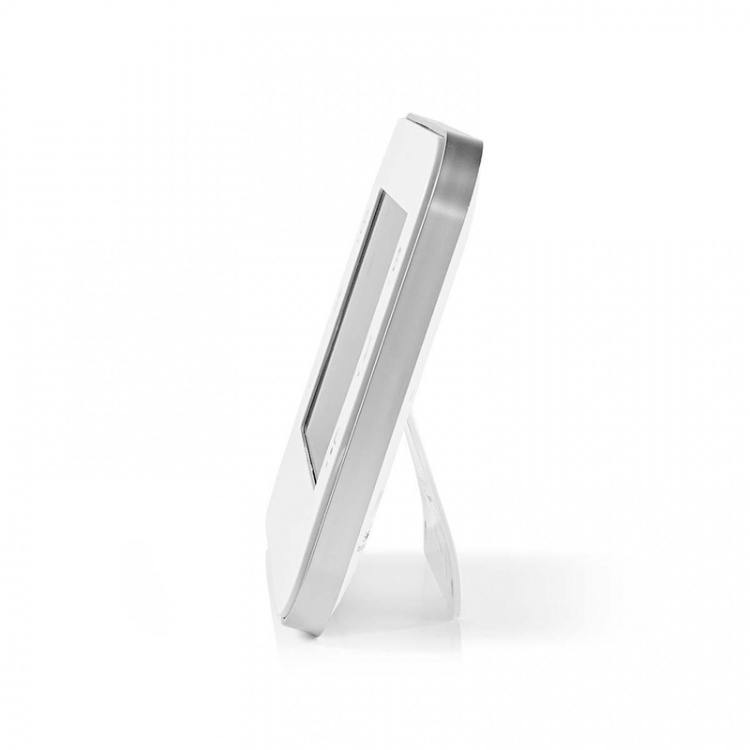 Nedis Väderstation | Inomhus & utomhus | Inklusive trådlös vädersensor | Väderprognos | Tidsdisplay | LCD | Alarmklockfunktion