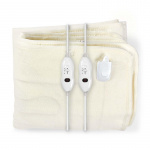 Nedis Elektrisk Filt | Filt | 2 Personer | 160 x 140 cm | 3 Värmeinställningar | Tvättbar | Överhettningsskydd | Polyester Nedis Elektrisk Filt | Filt | 2 Personer | 160 x 140 cm | 3 Värmeinställningar | Tvättbar | Överhettningsskydd | Polyester