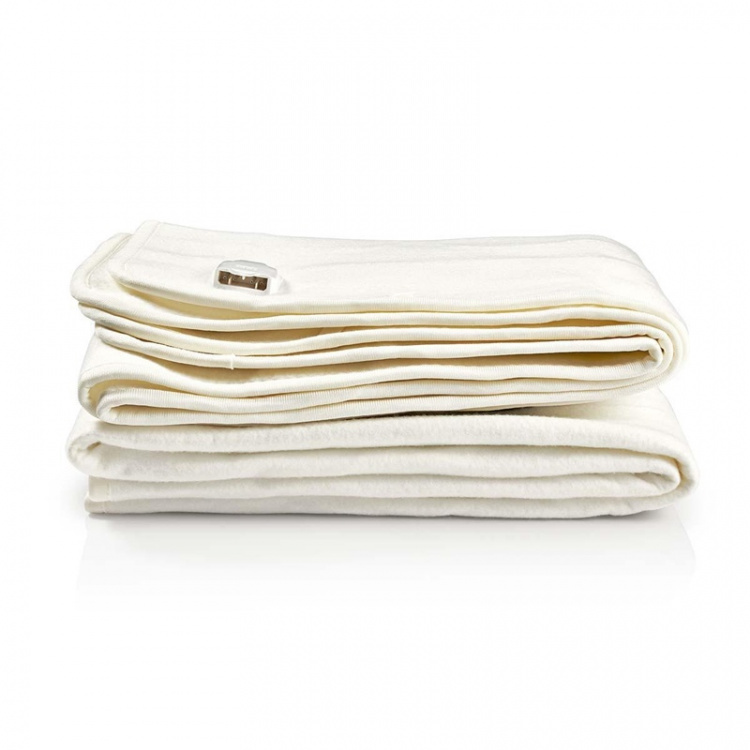 Nedis Elektrisk Filt | Filt | 2 Personer | 160 x 140 cm | 3 Värmeinställningar | Tvättbar | Överhettningsskydd | Polyester Nedis Elektrisk Filt | Filt | 2 Personer | 160 x 140 cm | 3 Värmeinställningar | Tvättbar | Överhettningsskydd | Polyester