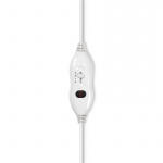 Nedis Elektrisk Filt | Filt | 2 Personer | 160 x 140 cm | 3 Värmeinställningar | Tvättbar | Överhettningsskydd | Polyester Nedis Elektrisk Filt | Filt | 2 Personer | 160 x 140 cm | 3 Värmeinställningar | Tvättbar | Överhettningsskydd | Polyester