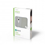 Nedis Värmedyna | 6 Värmeinställningar | Överhettningsskydd | Tvättbar