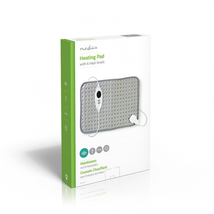 Nedis Värmedyna | 6 Värmeinställningar | Överhettningsskydd | Tvättbar