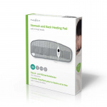 Nedis Värmedyna | Mage och tillbaka | 6 Värmeinställningar | Överhettningsskydd | Tvättbar