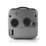 Nedis Analog skrivbords alarmklocka | Snooze-funktion | Bakgrundsbelysning | Grå / Vit